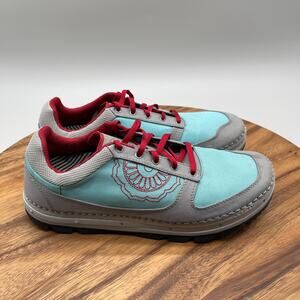 Astral Tinker Shoes Womens Size 7 Blue Gray Trail Hiking Minimalist Hemp Water